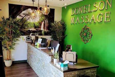 Donelson massage center - Donelson Massage Center. 32 reviews. #3 of 85 Spas & Wellness in Nashville. Spas. Closed now. 9:00 AM - 10:00 PM. Write a review. About. WELCOME TO …